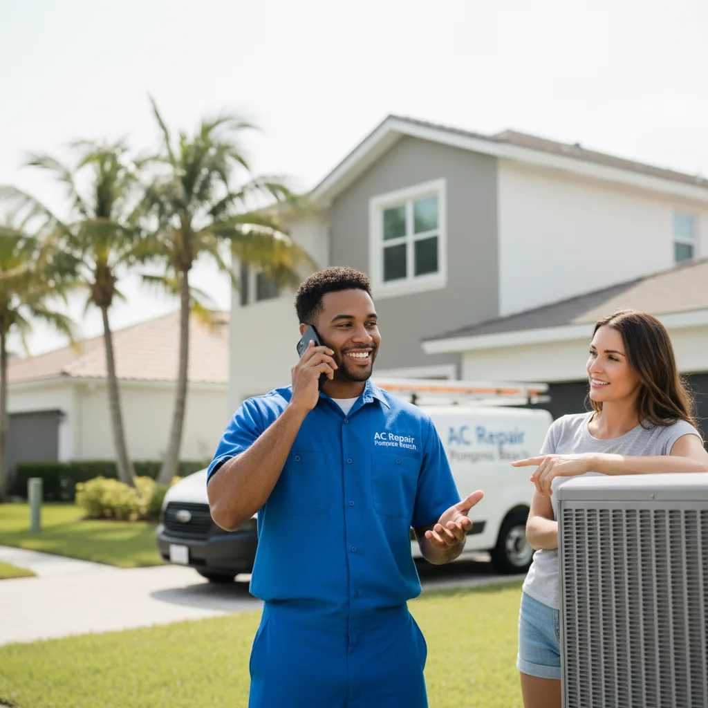 AC Repair Pompano Beach customer support in Polacca